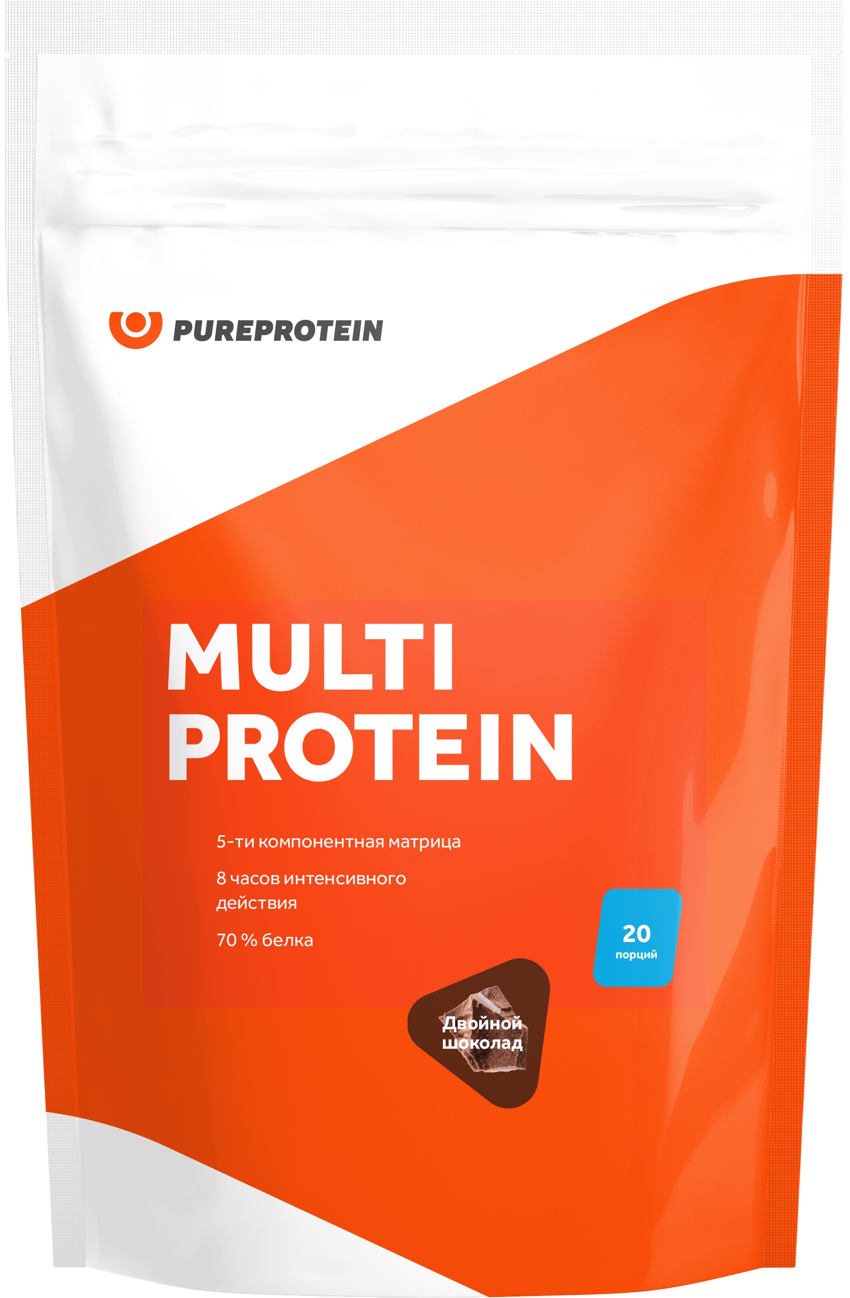 Мультикомпонентный протеин PUREPROTEIN Двойной шоколад - фото 1