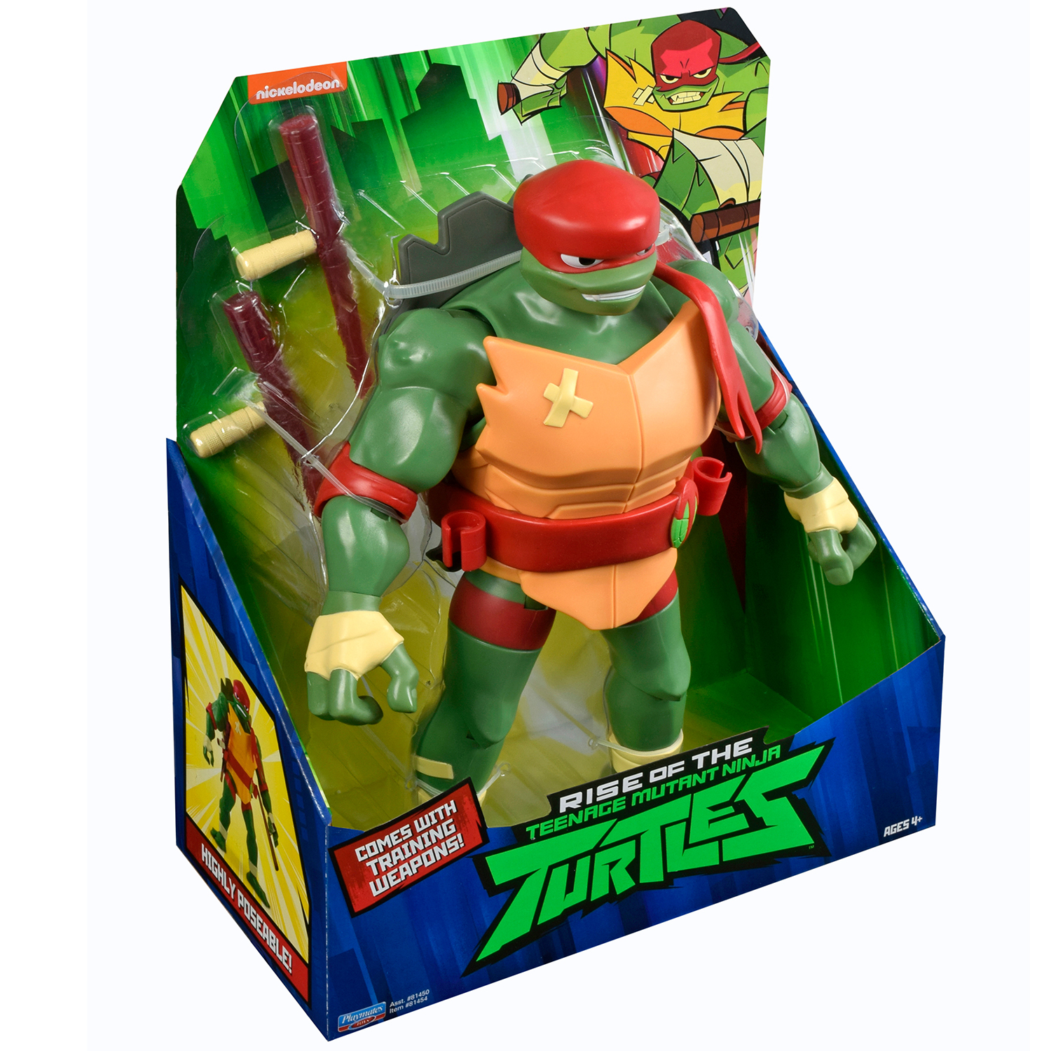 Фигурка TMNT Рафаэль Силач 81454 - фото 3