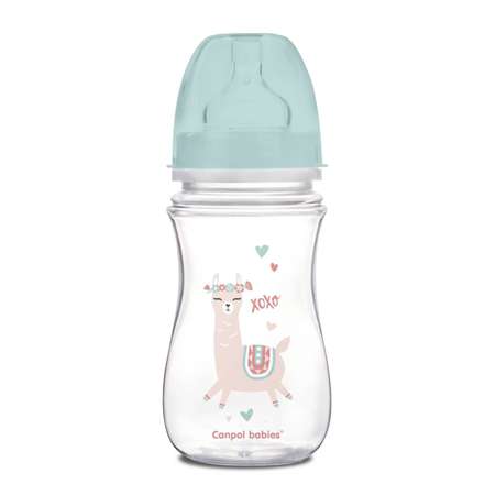 Бутылочка Canpol Babies Toys 240мл c 3месяцев Зеленая 35/221_gre