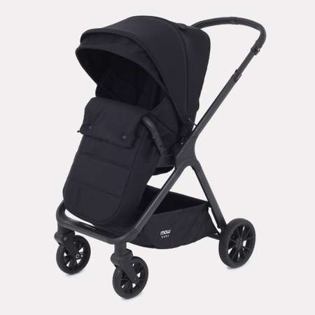 Коляска 2в1 MOWBaby Move MB402 Black