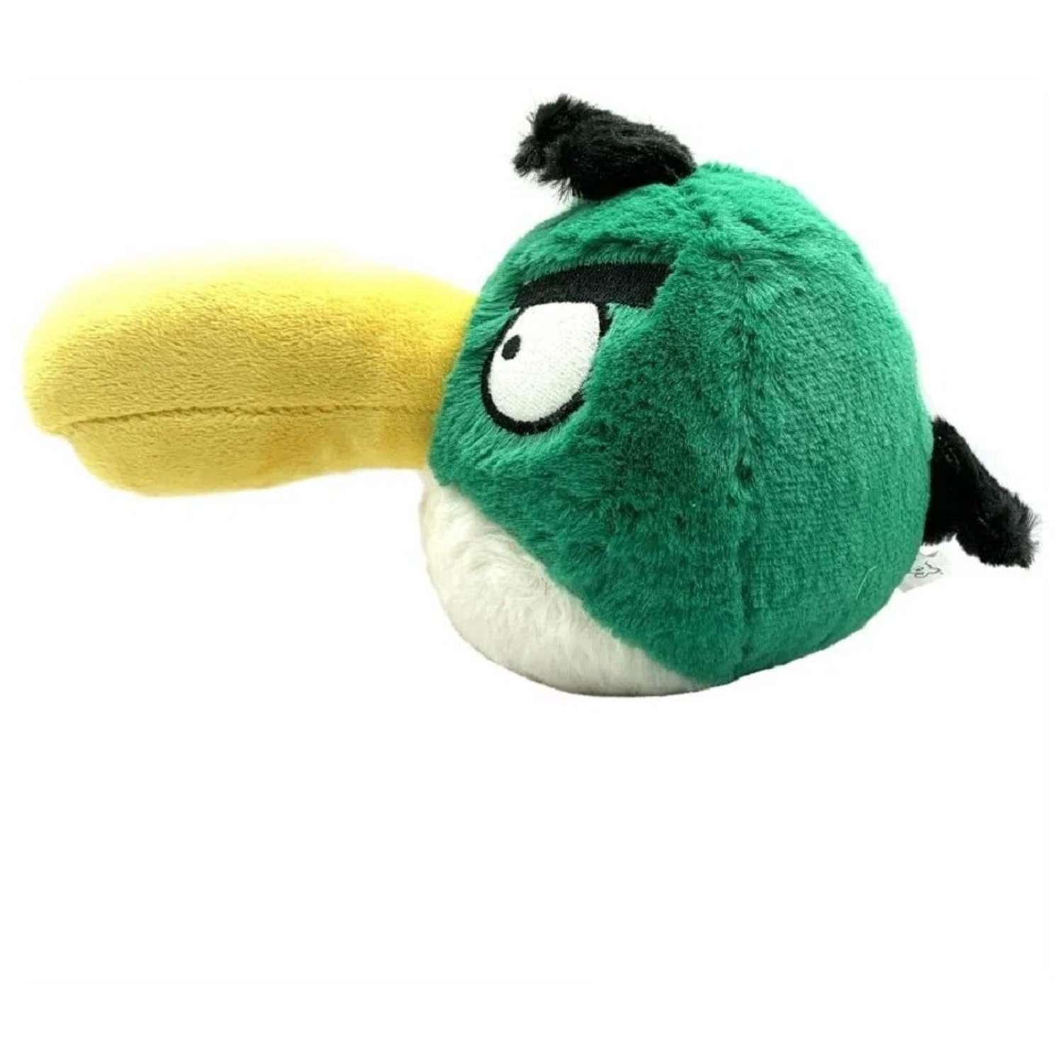 Мягкая игрушка детская 13 см CASTLELADY АНГРИ БЁРДС со звуком цвет зеленый - фото 1