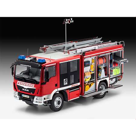 Сборная модель Revell Пожарная машина Schlingmann HLF 20 Varus 4x4