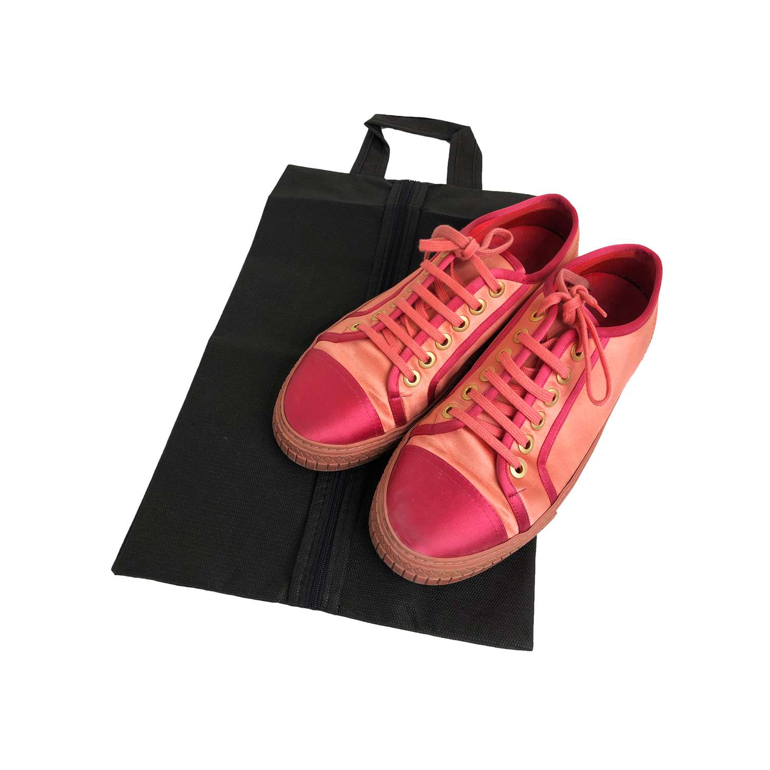 Мешок для обуви Homsu на молнии «‎Premium Black‎» - фото 9