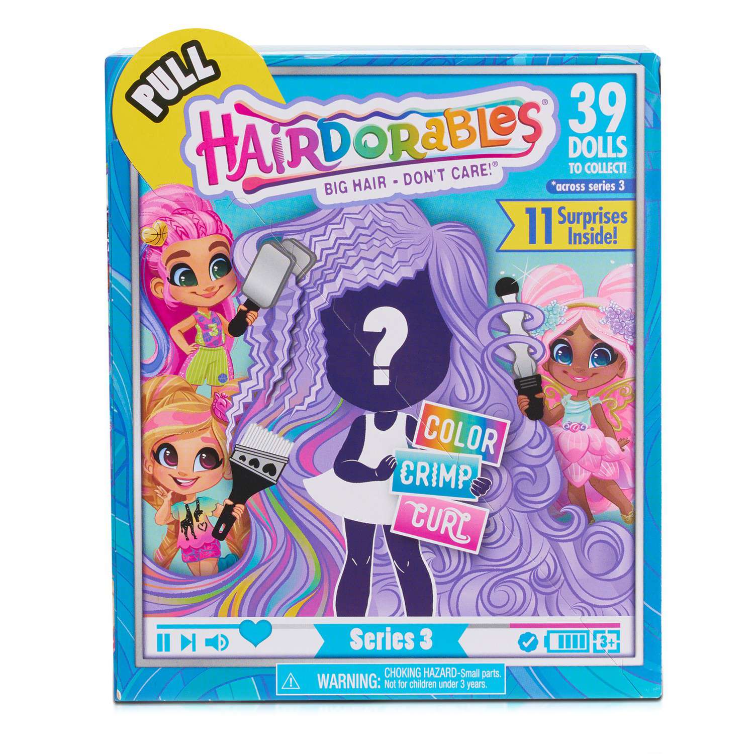 Кукла Hairdorables Яркие вечеринки в непрозрачной упаковке (Сюрприз) 23725 23725 - фото 1