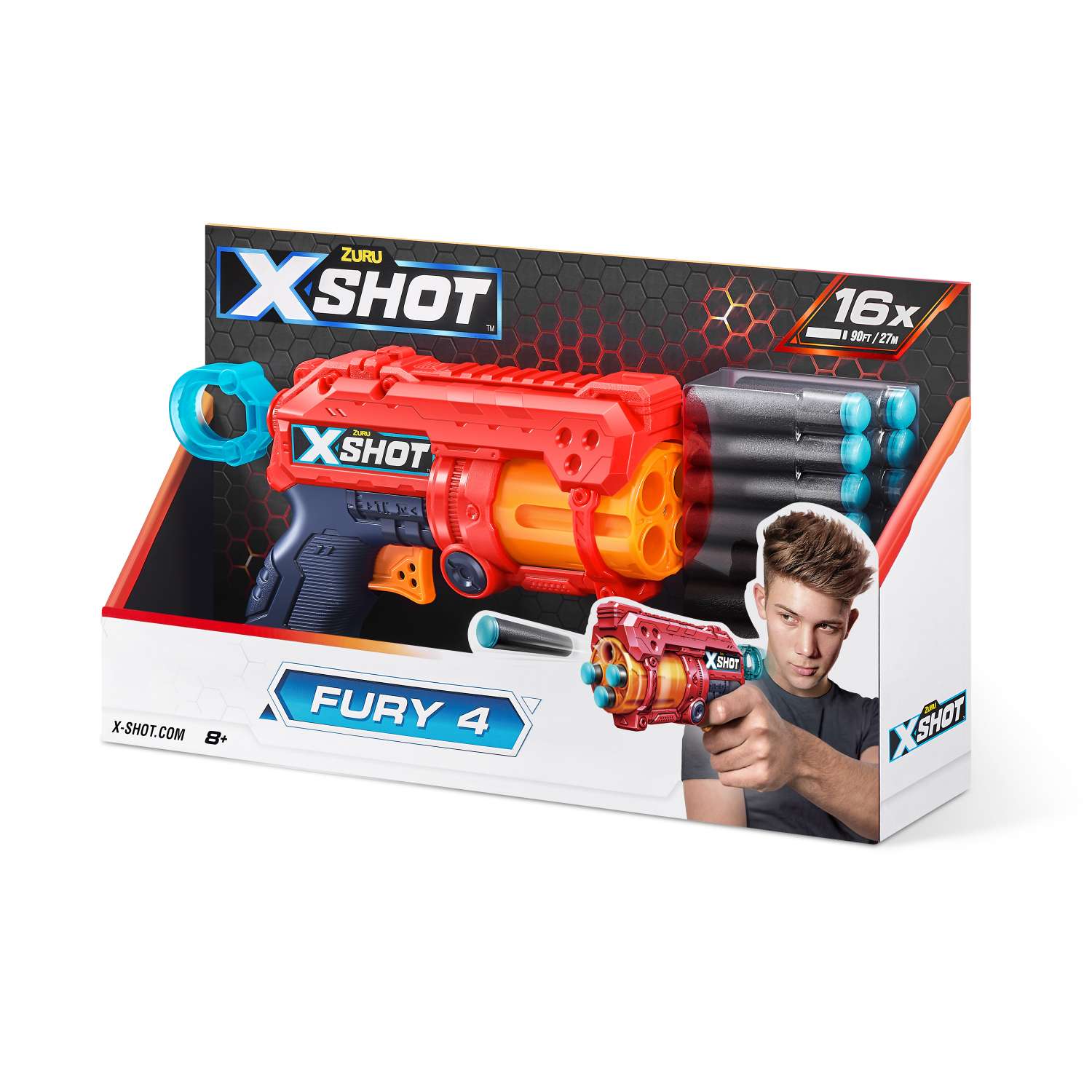 Набор для стрельбы X-SHOT  Ярость 36377-2022 - фото 10