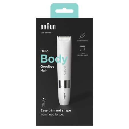 Мини-триммер Braun женский BS1000 Wet Dry