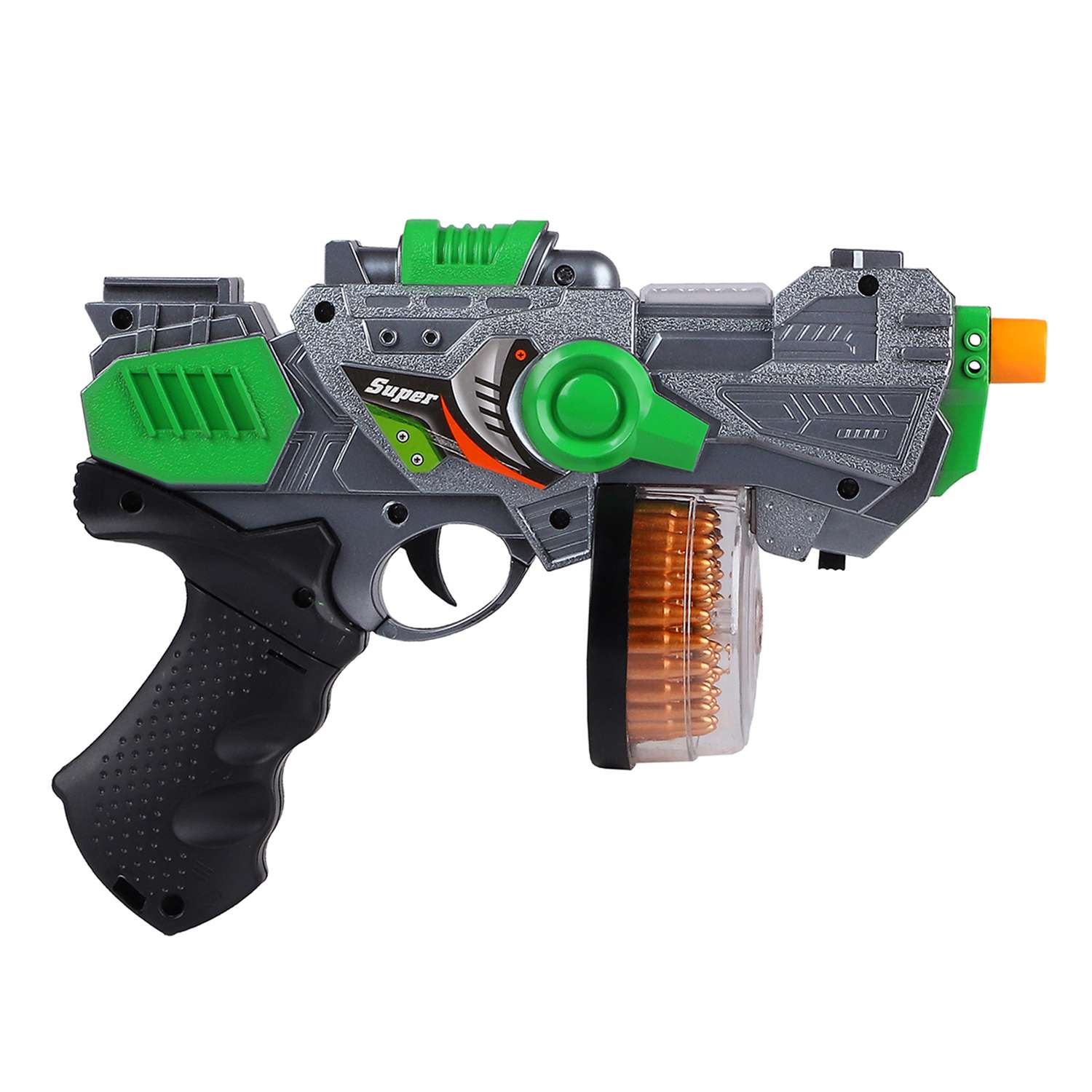 Игрушечное оружие Маленький Воин Пистолет на батарейках со звуком и светом JB0211468 - фото 8