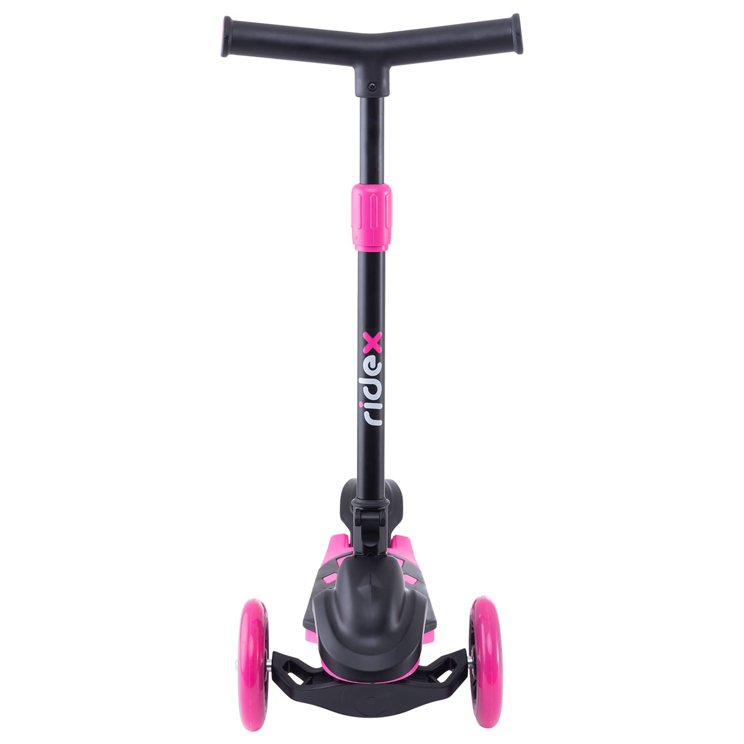 Самокат RIDEX трехколесный 3 wheels scooter Robin 120/80 neon pink - фото 3