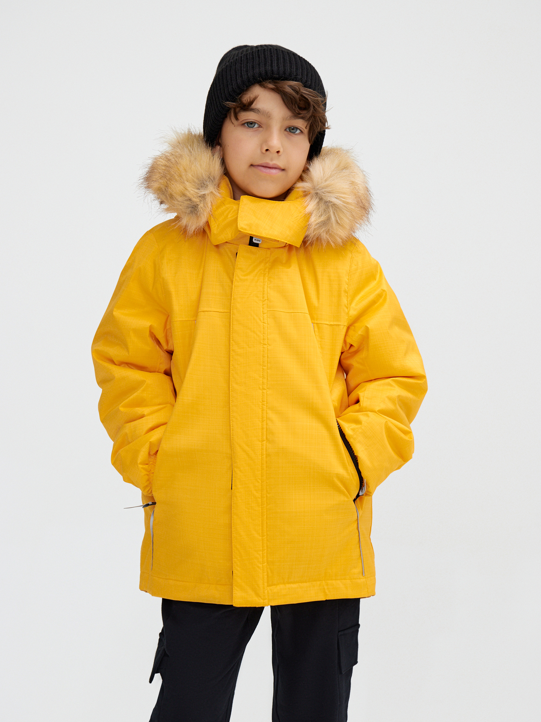 Куртка Totti Kids AW23TKB005/Куртка детская/Желтый - фото 19