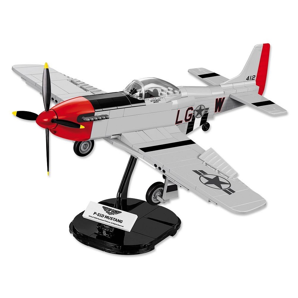 Конструктор COBI Самолет Top Gun Mustang P-51d 265pc Set - фото 3