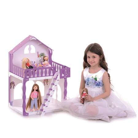 Домик для кукол Krasatoys Mарина с мебелью 3 предмета 000267