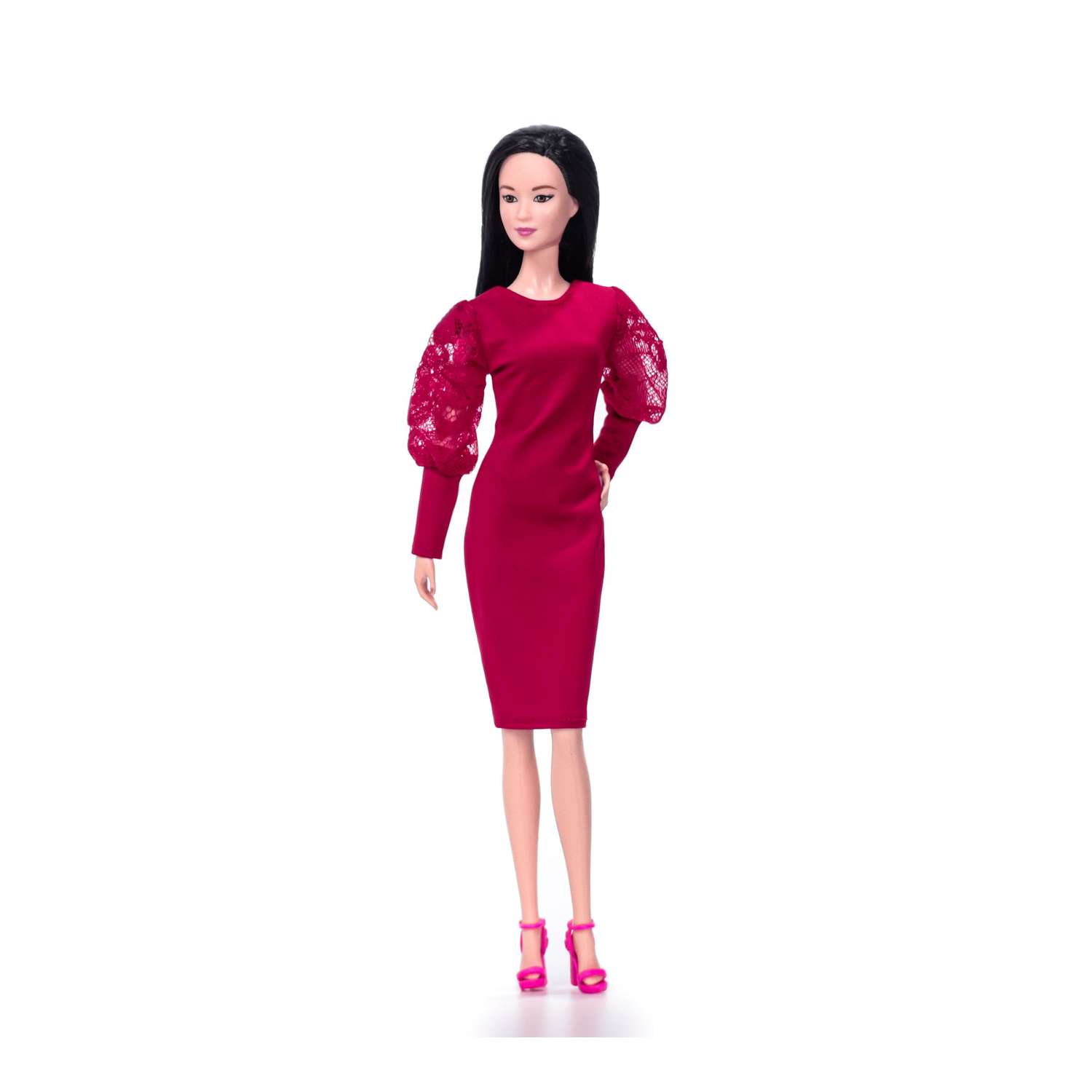 Одежда для кукол VIANA Платье для куклы типа Барби 29 см 1105.13 - фото 2