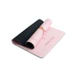 Коврик для йоги и фитнеса Hamsa Yoga 183х68х0.6 см розовый