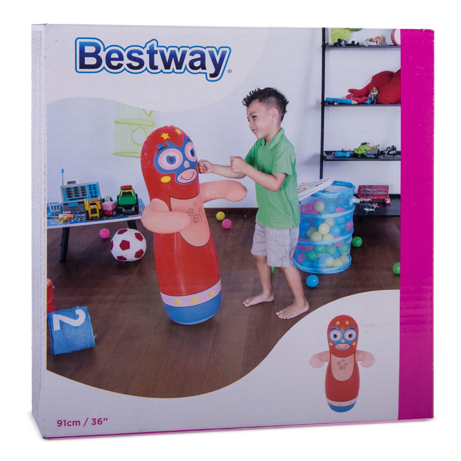 Игрушка для бокса Bestway надувная 91 см в ассортименте - фото 5