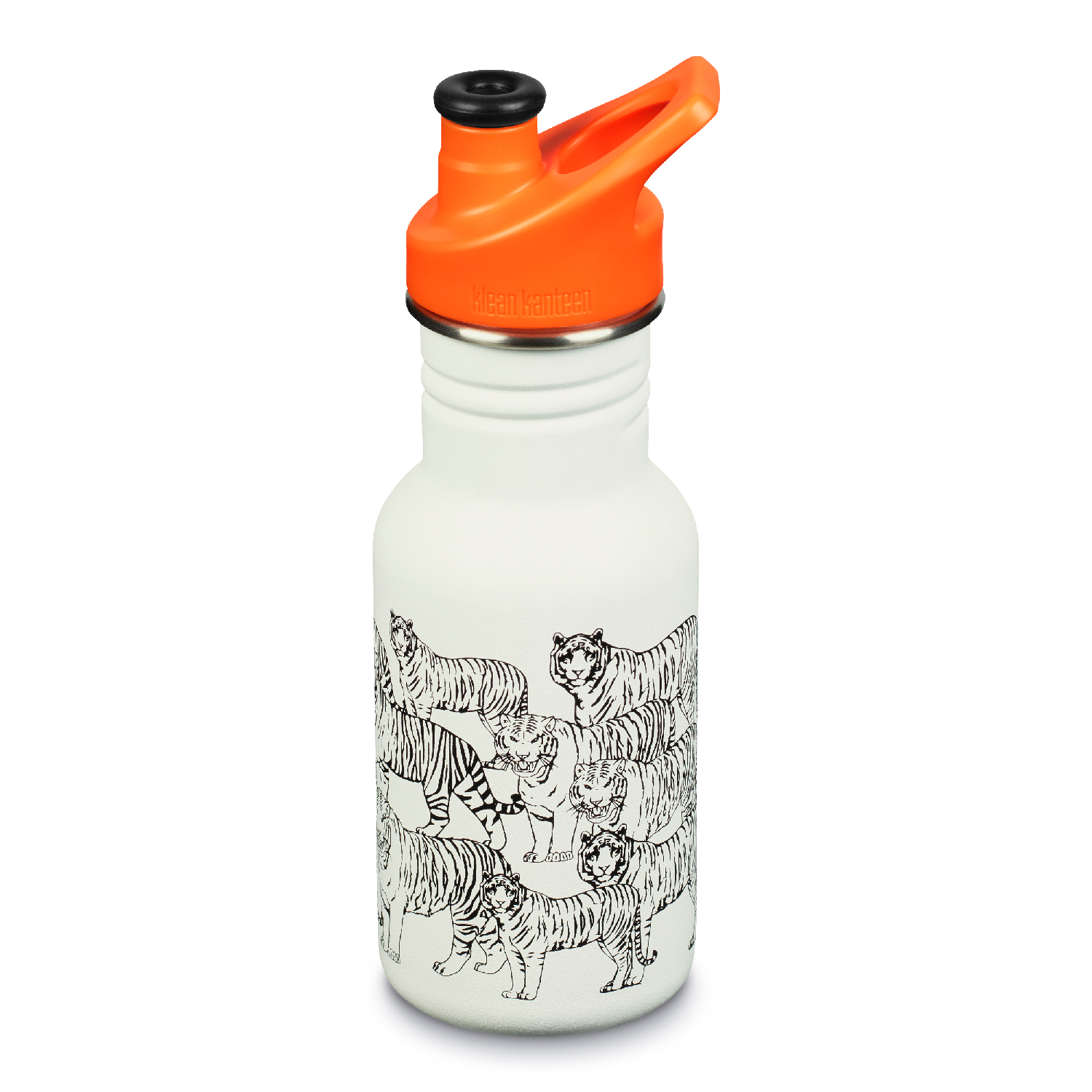 Детская бутылка Klean Kanteen Kid Classic Narrow Sport 12oz Tigers 355 мл - фото 3