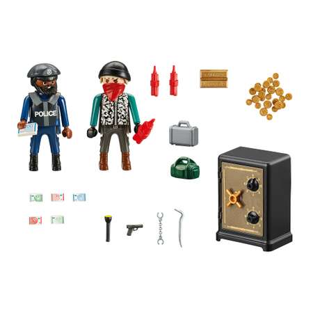 Конструктор Playmobil Стартовый пакет Ограбление банка