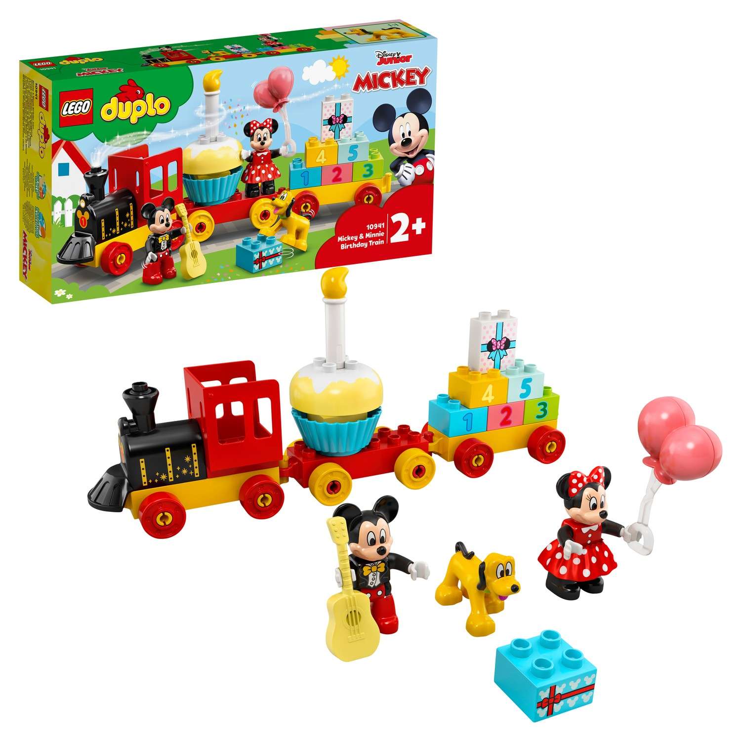 Конструктор LEGO DUPLO Disney Праздничный поезд Микки и Минни 10941 - фото 1