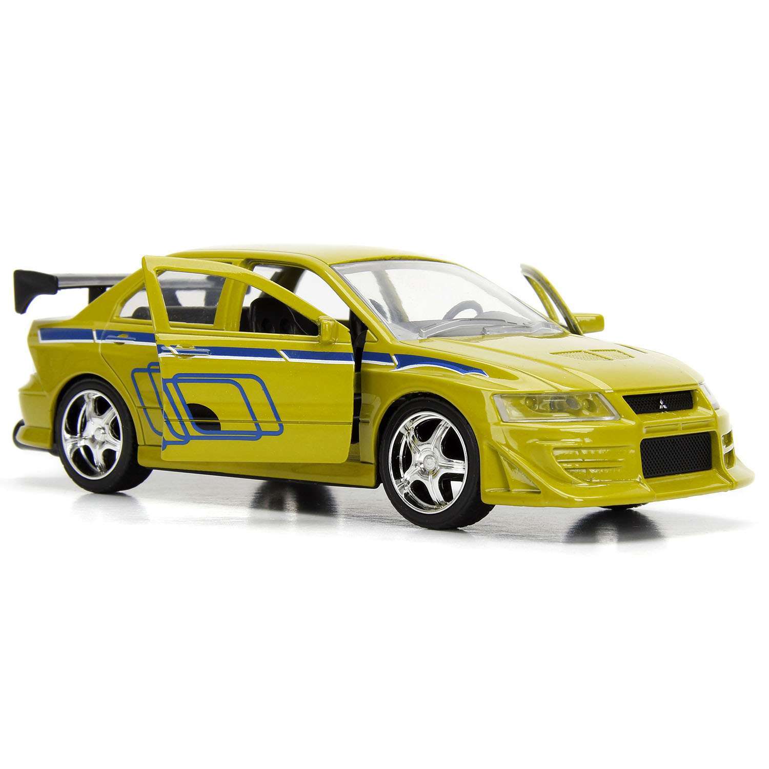 Автомобиль Jada Mitsubishi Lancer EVO VII 1:32 ТоуR183 - фото 5