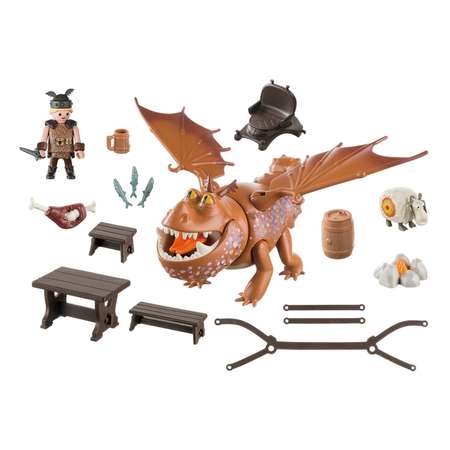 Конструктор Playmobil Dragons Рыбьенг и Сарделька 9460pm