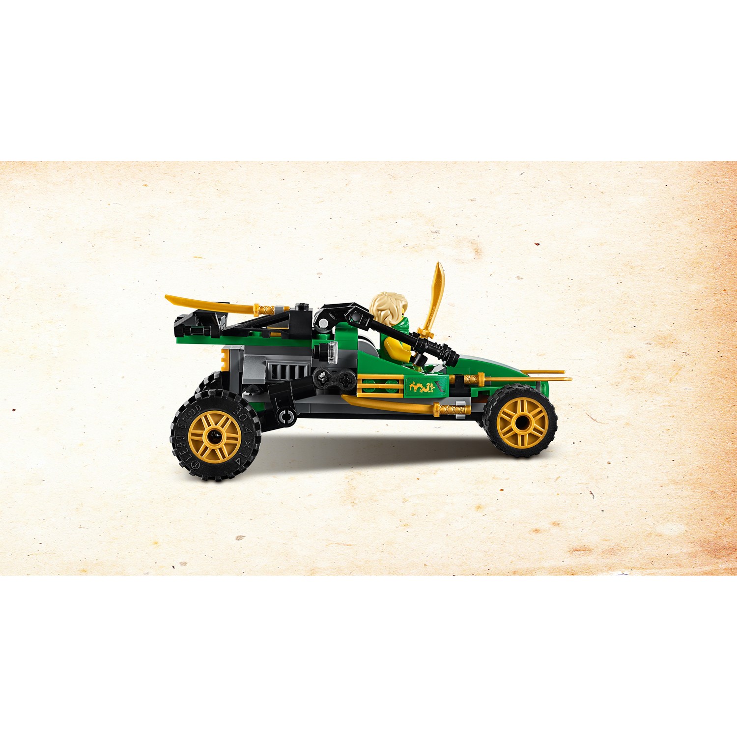 Конструктор LEGO Ninjago Тропический внедорожник 71700 - фото 7