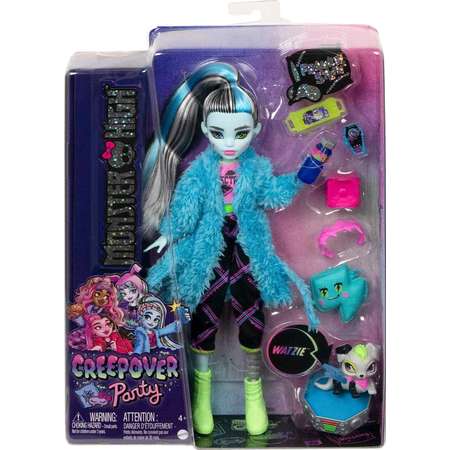 Кукла модельная Monster High Creepover Party Frankie