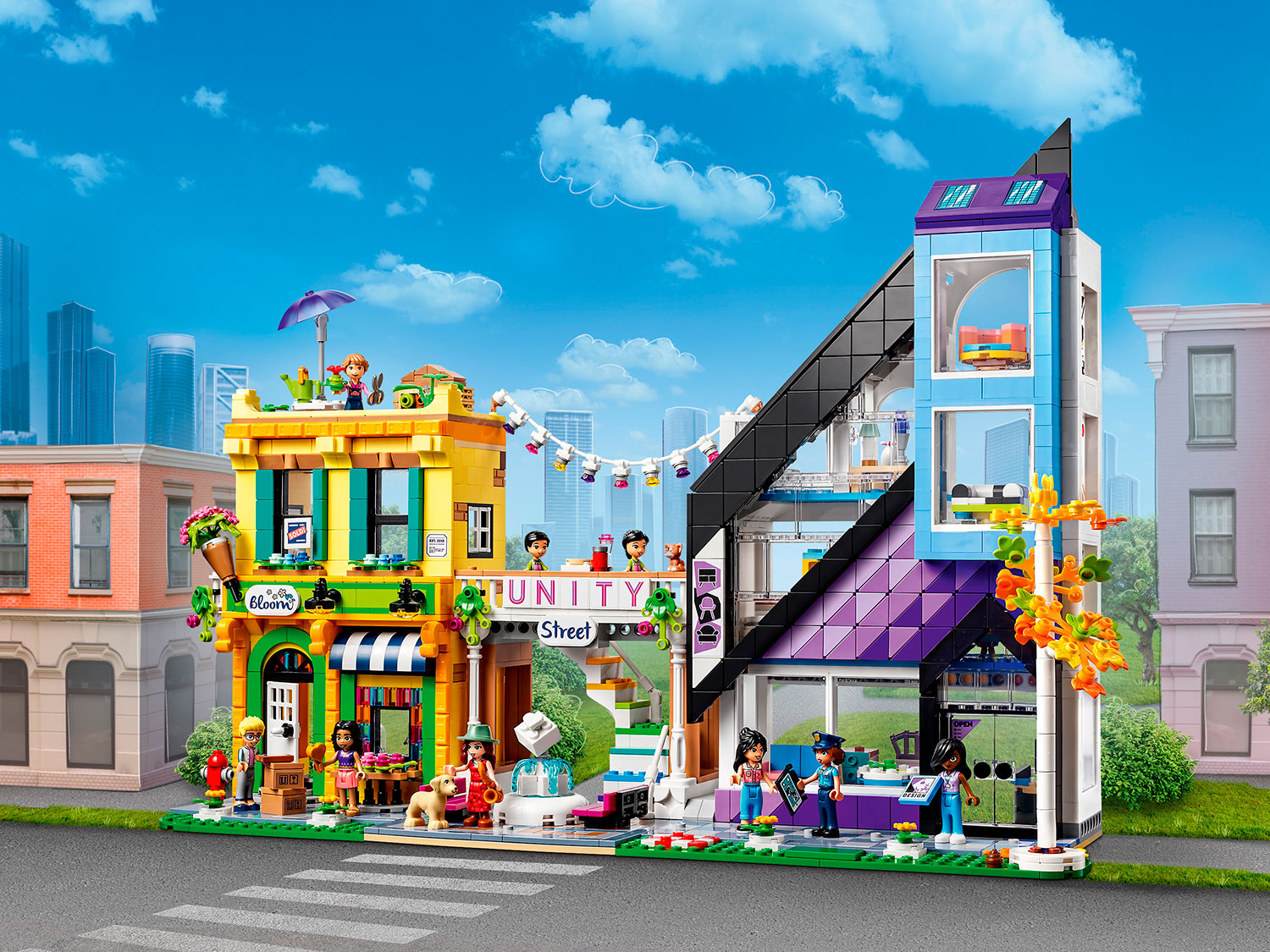 Конструктор детский LEGO Friends Магазины цветов 41732 - фото 13