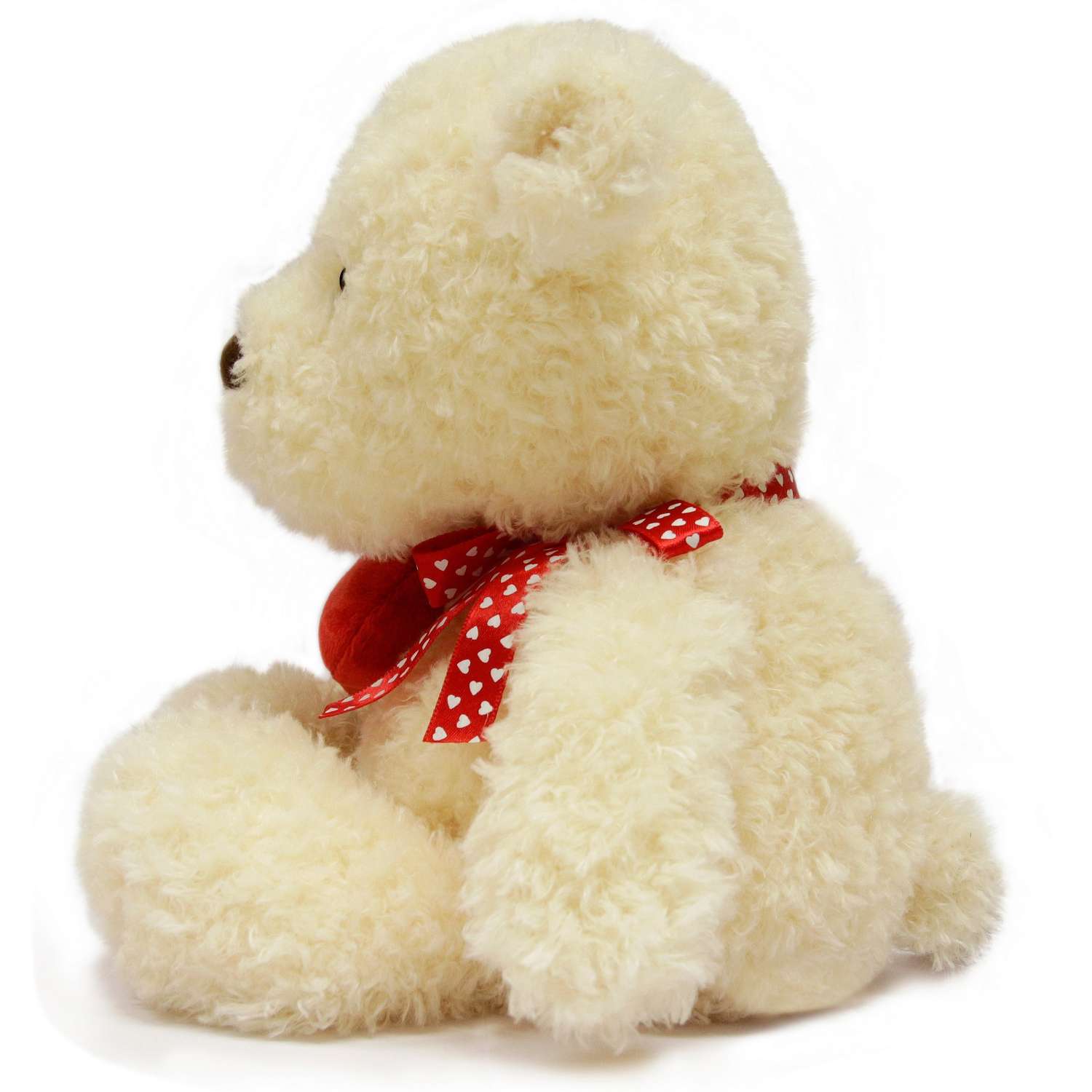 Мягкая игрушка Aurora Медведь с сердечком - фото 4