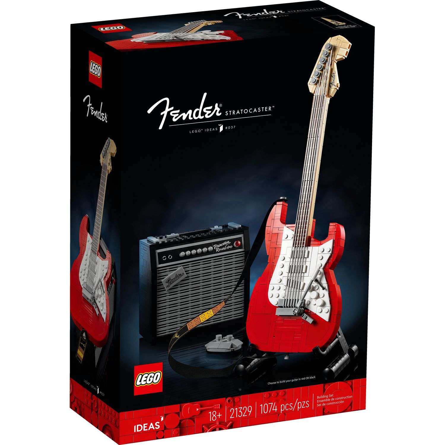Конструктор LEGO Ideas Гитара Fender Stratocaster 21329 - фото 1