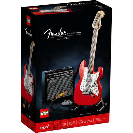 Конструктор LEGO Ideas Гитара Fender Stratocaster 21329