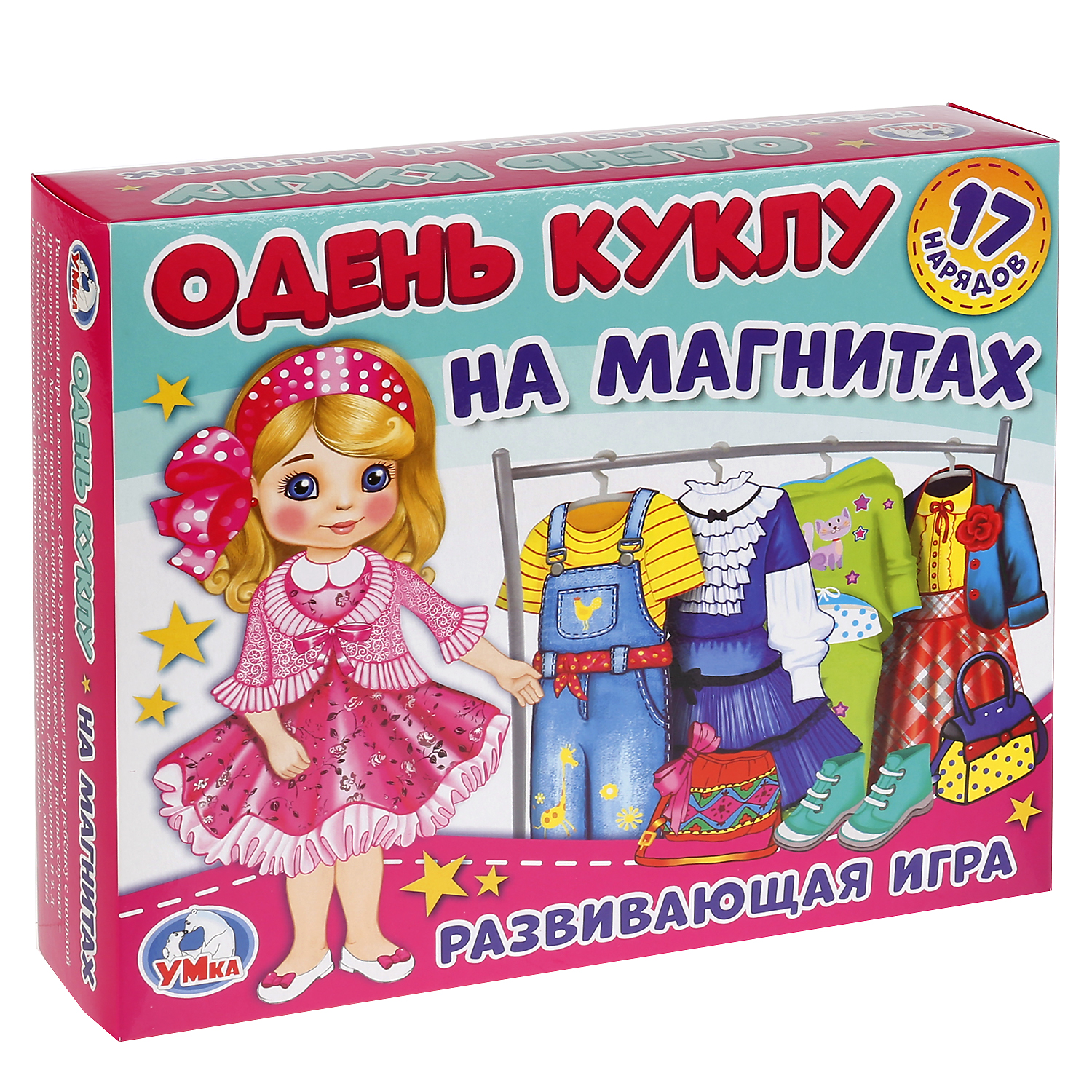 Магнитная игра Умные Игры Одень куклу Блондинка София 258309 - фото 6