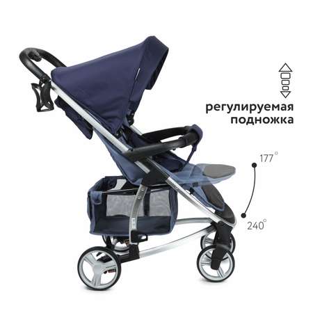 Коляска прогулочная Babyton Cosmo Navy Blue