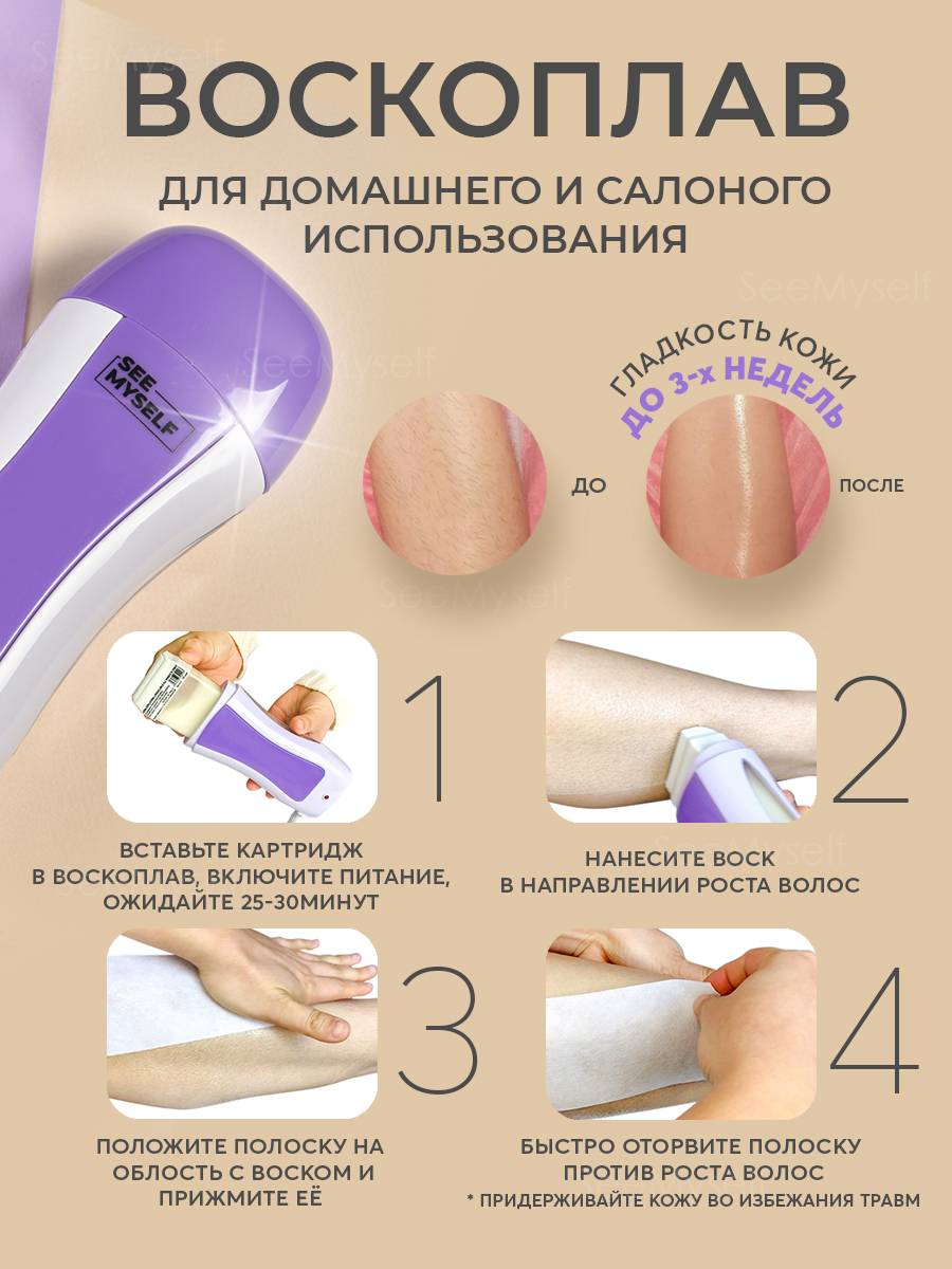 Воскоплав HomDoctor катриджный - фото 4