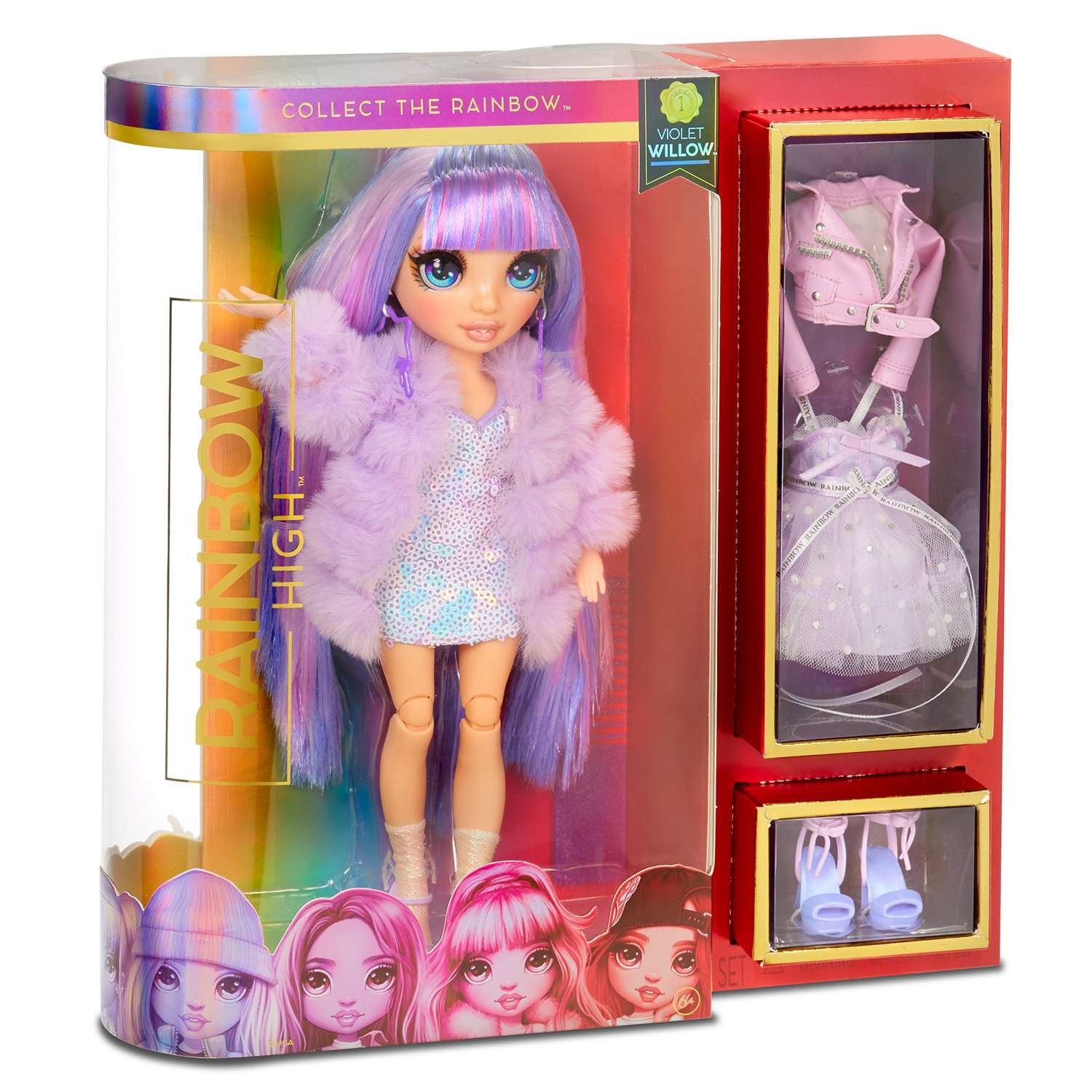 Кукла Rainbow High Fashion Виолет Уиллоу 569602E7C 569602E7C - фото 3