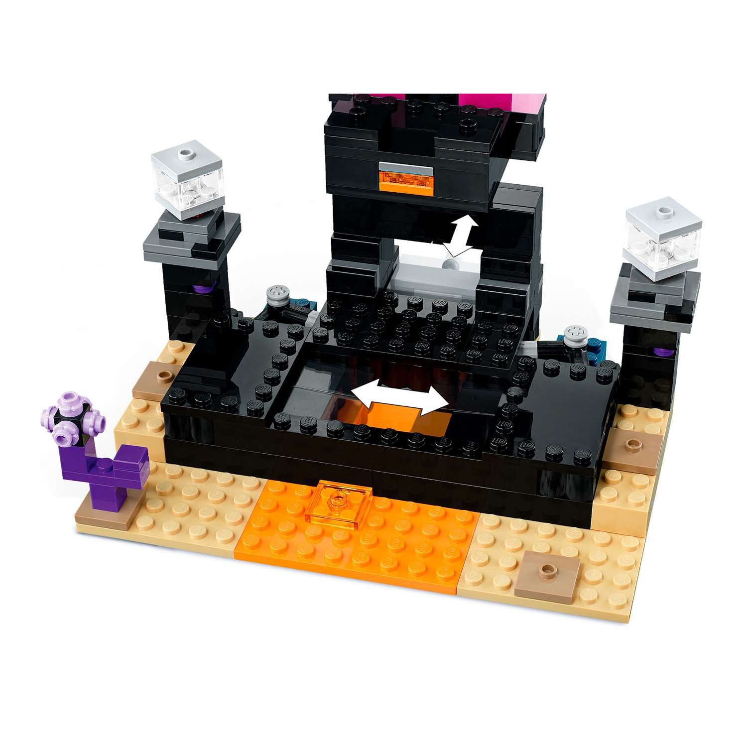Конструктор детский LEGO Minecraft Финальная арена 21242 - фото 2