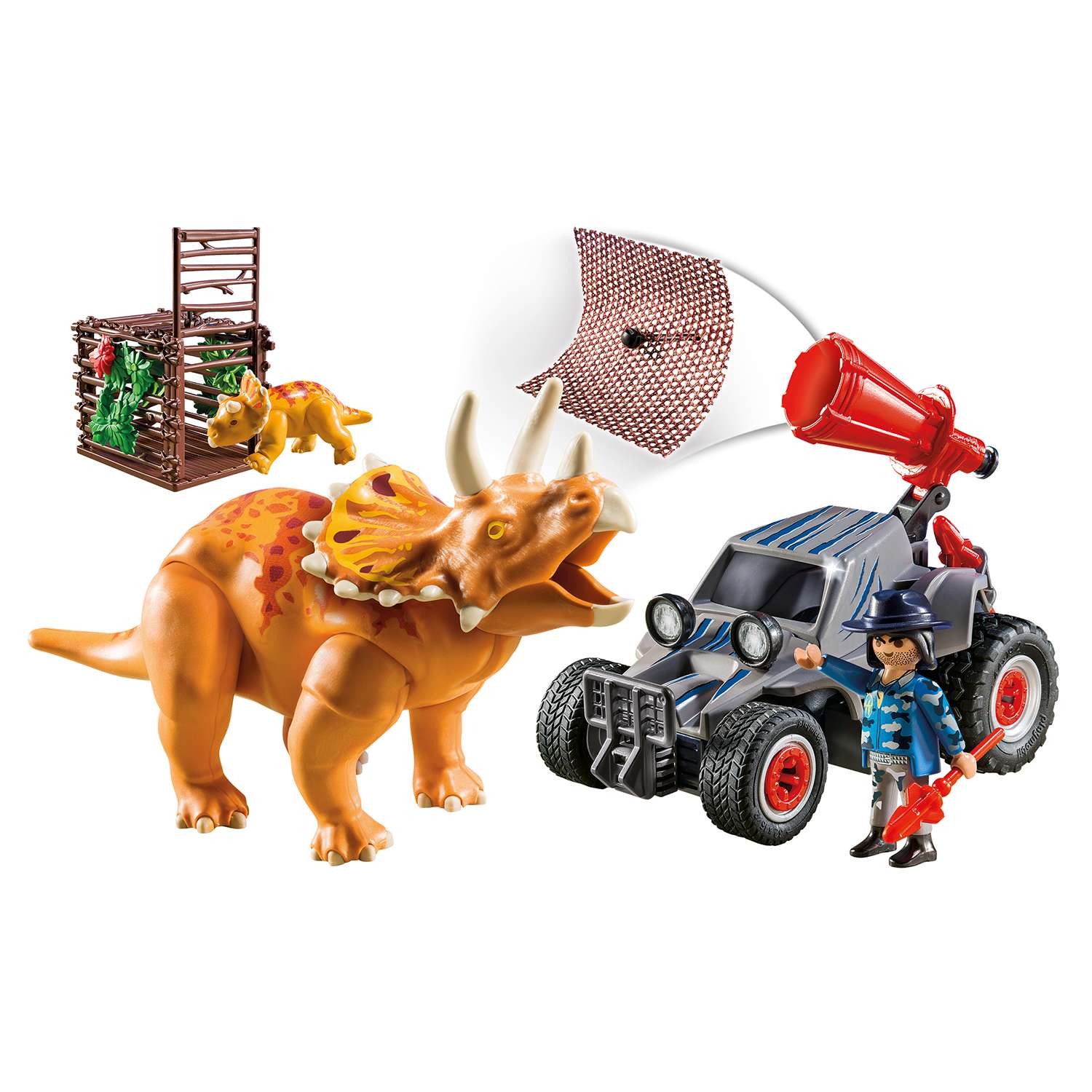 Конструктор Playmobil Динозавры Квадроцикл 9434pm - фото 1