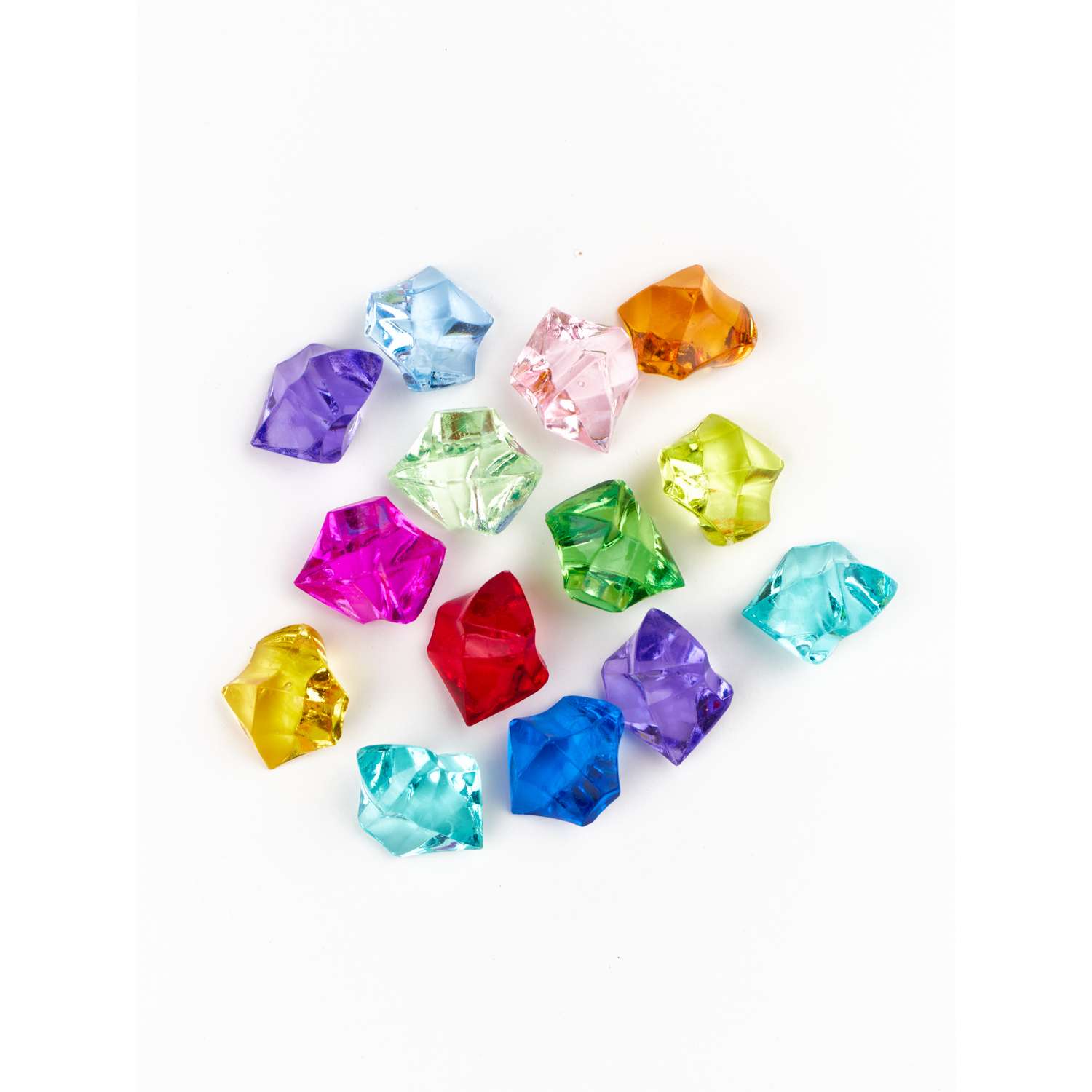 Акриловые кристаллы Color Si Разноцветные 100 шт - фото 12