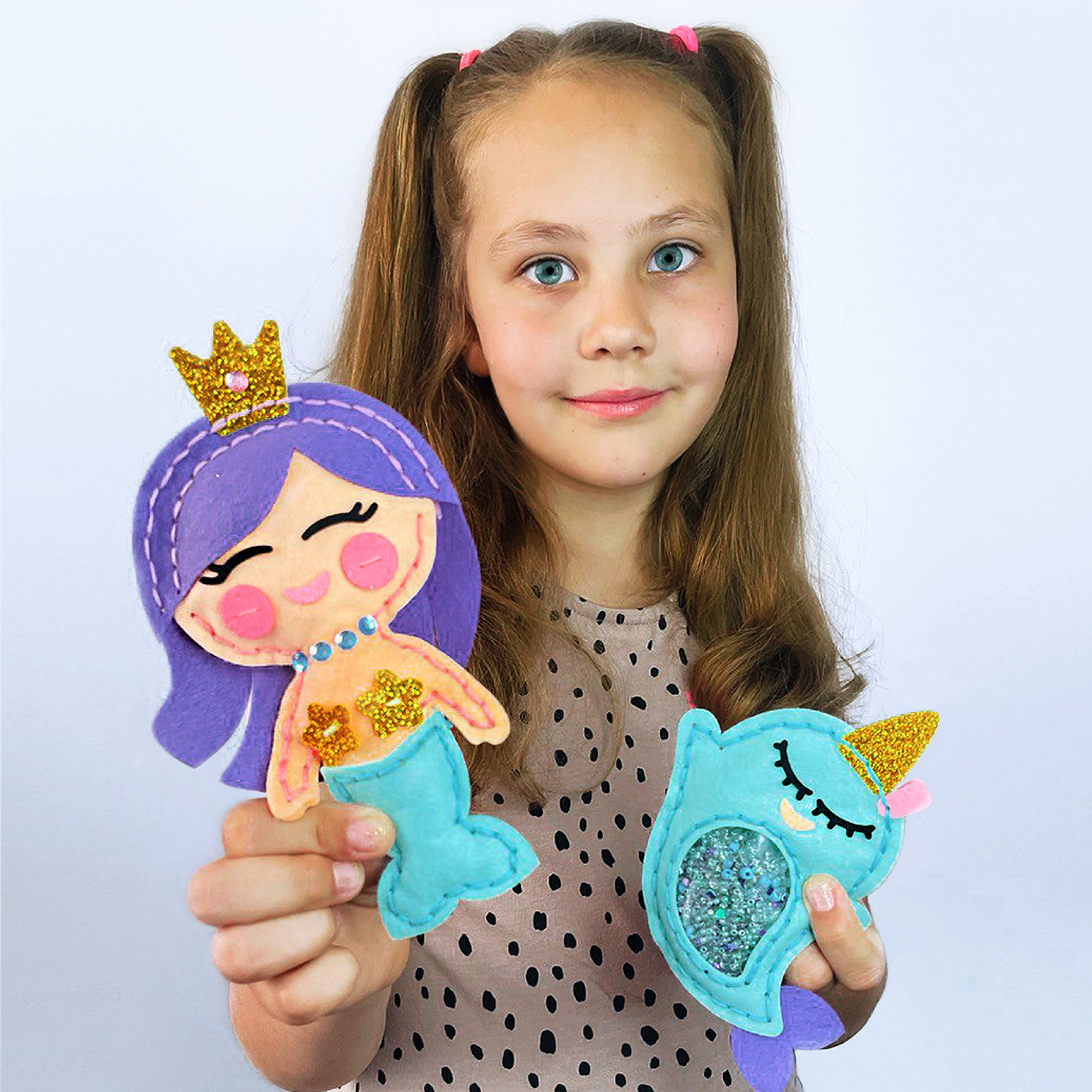Набор для творчества и шитья MARUSHA Мягкие игрушки Русалочка и её друзья - фото 10
