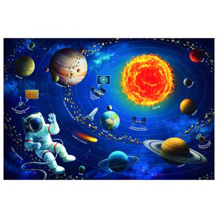 Пазл Trefl Солнечная система 100элементов 15529