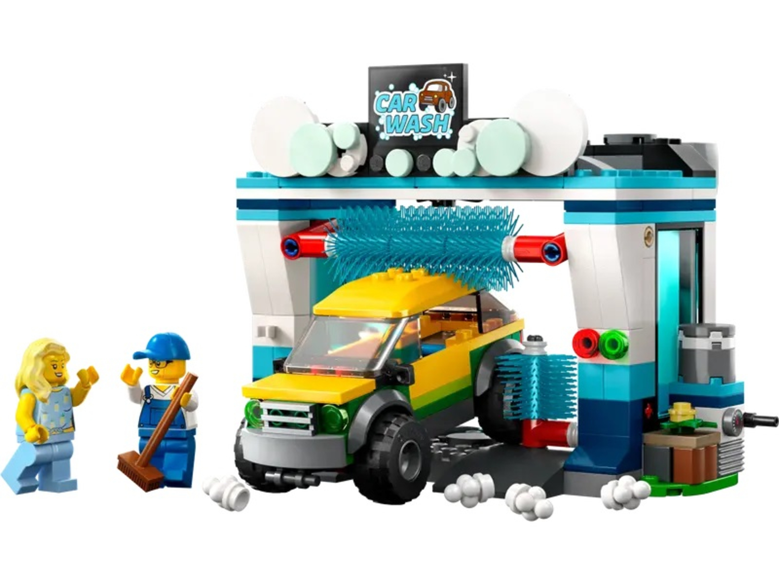 Конструктор LEGO City Автомойка блочный - фото 2