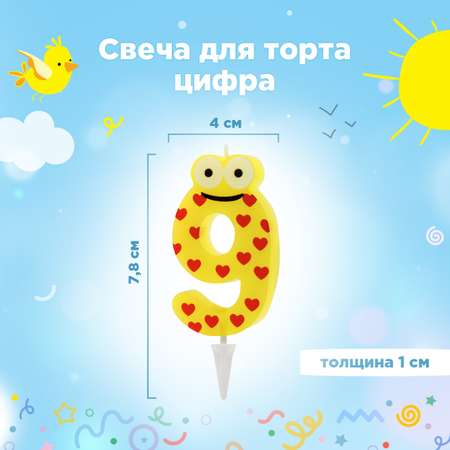 Свечи топперы на торт для пр Paterra 401-530