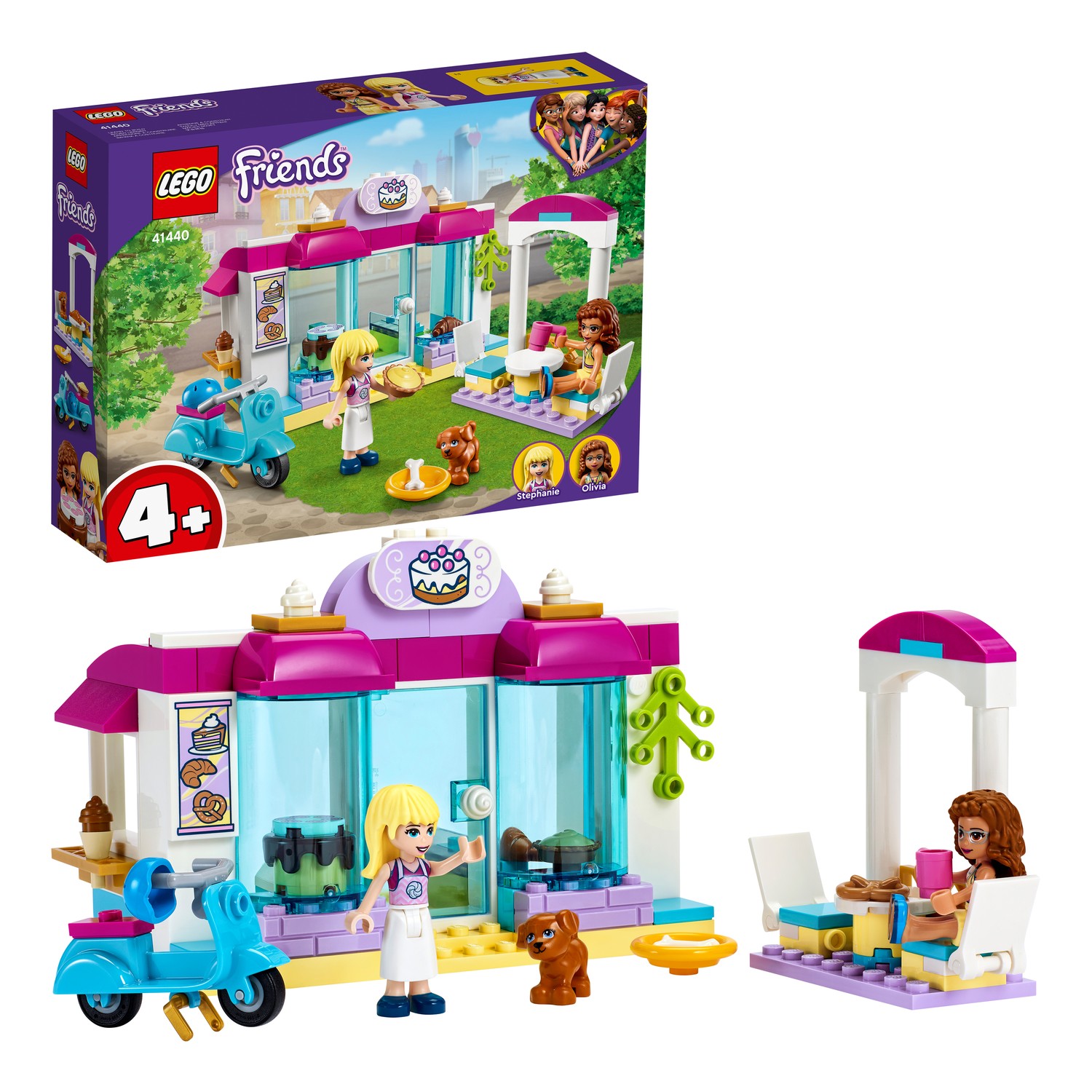 Конструктор LEGO Friends Пекарня Хартлейк-Сити 41440