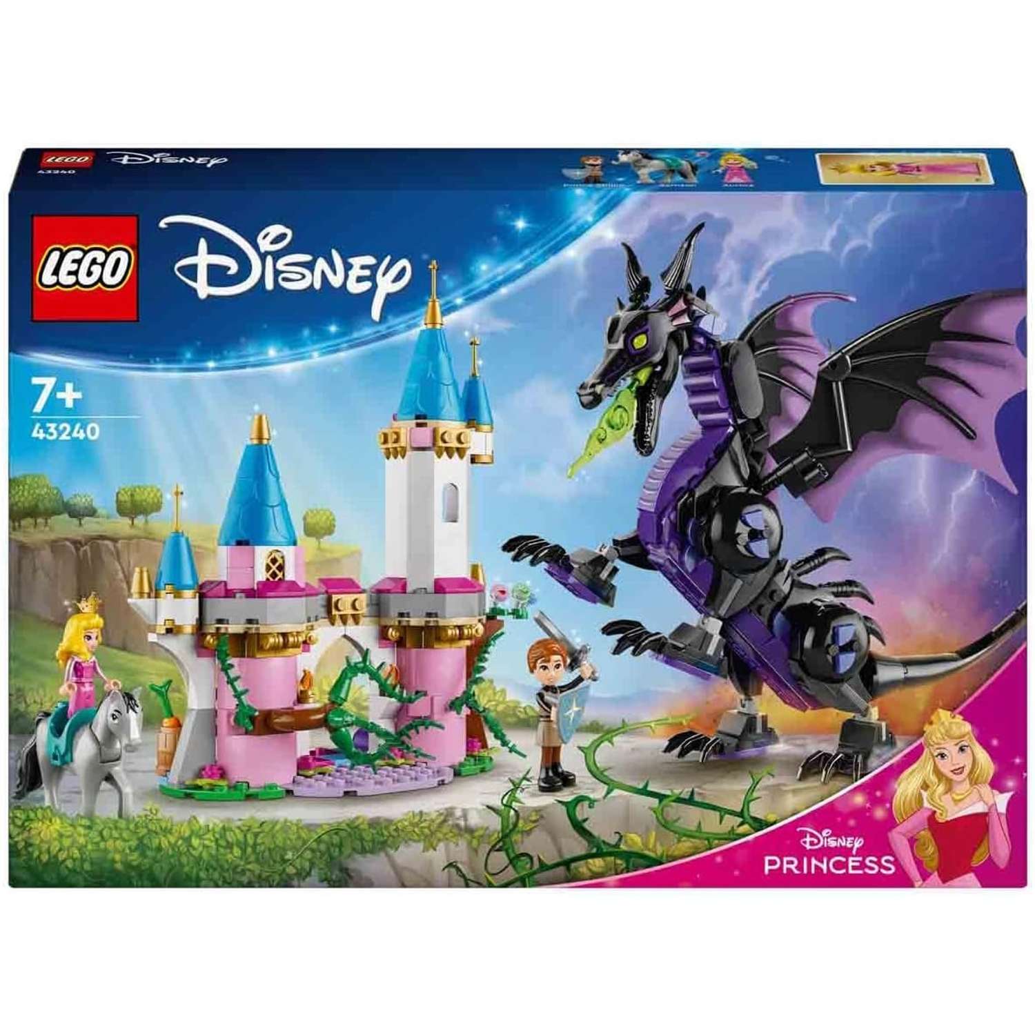 Конструктор LEGO Disney Princess Форма дракона Малефисенты 43240 - фото 6