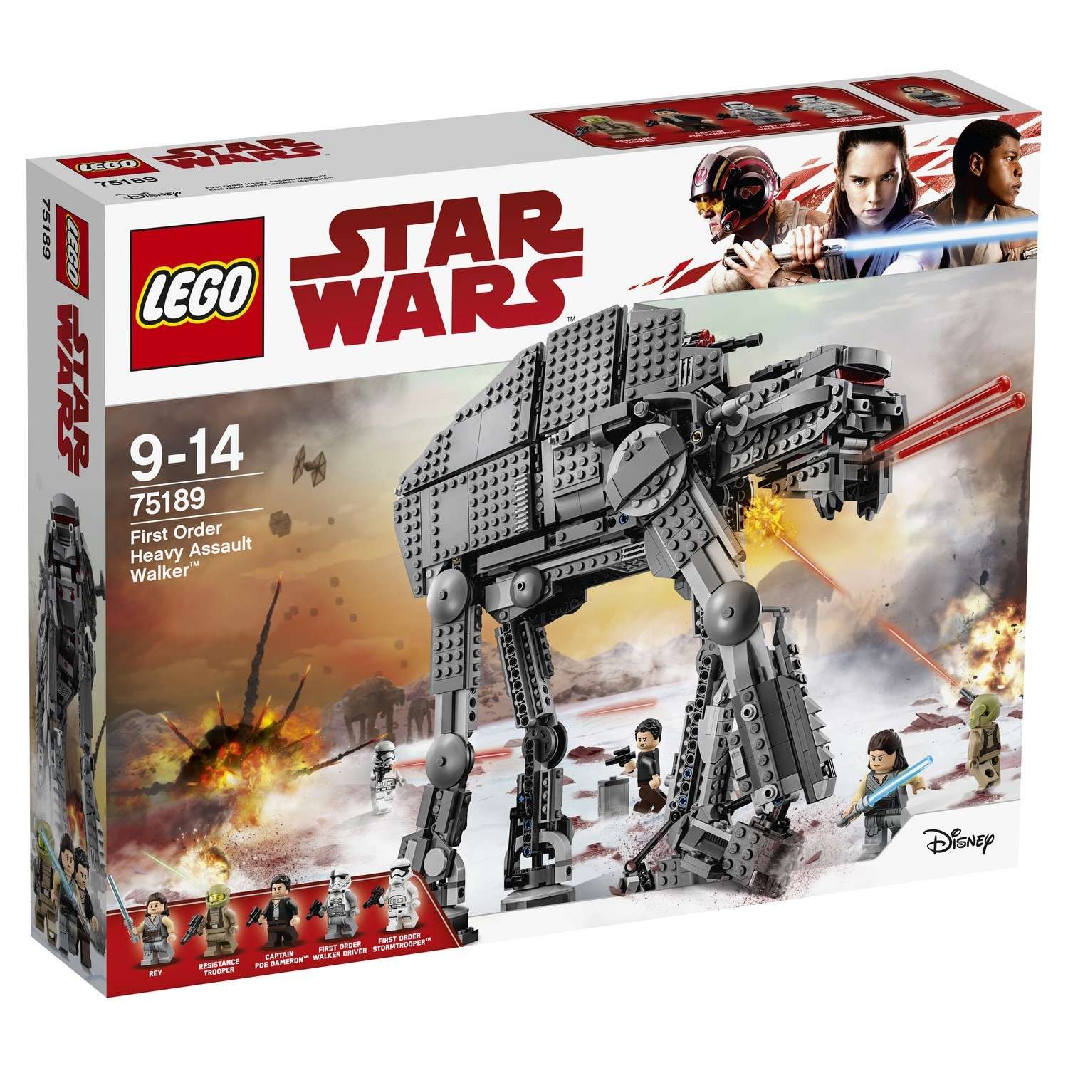 Конструктор LEGO Star Wars TM Штурмовой шагоход Первого Ордена (75189) - фото 2
