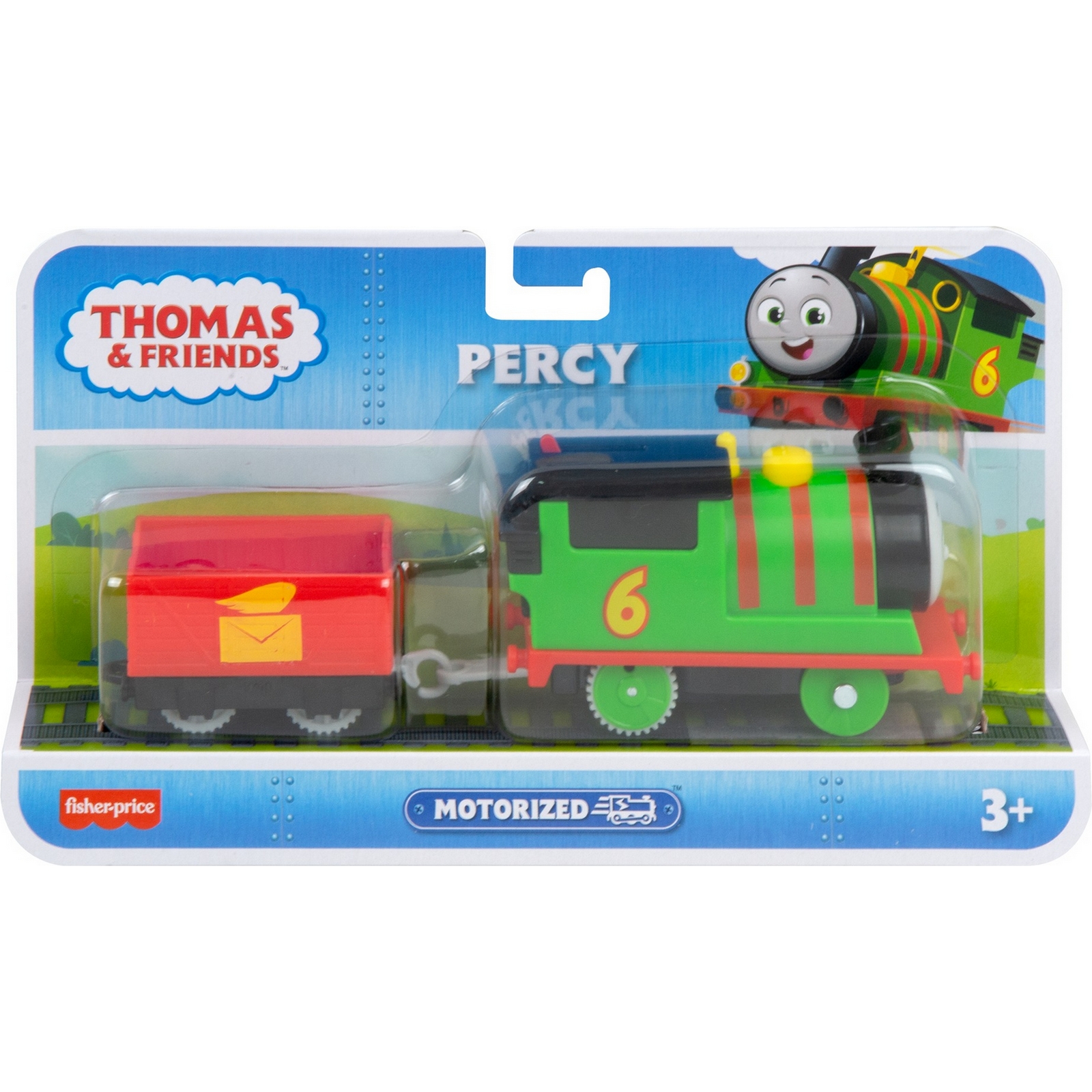 Игрушка Thomas & Friends Паровозик моторизированный Перси HDY60 HFX93 - фото 13