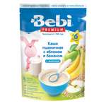 Каша молочная Bebi Premium пшеничная яблоко-банан 200г с 6месяцев