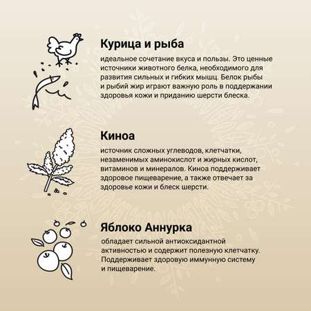 Корм для котят беременных и кормящих кошек CRAFTIA 1.4кг из курицы и рыбы harmona сухой