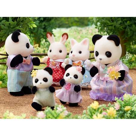 Набор Sylvanian Families Семья панд 5529