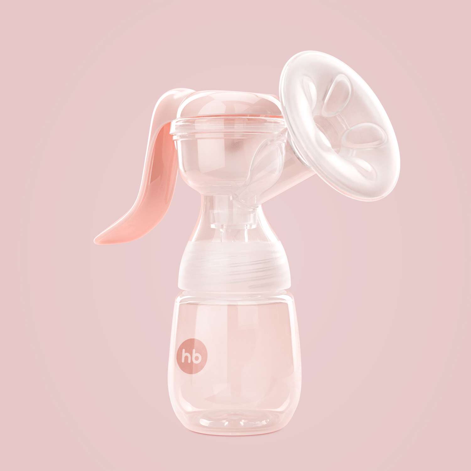 Ручной молокоотсос Happy Baby механический с бутылочкой 160 мл. - фото 18