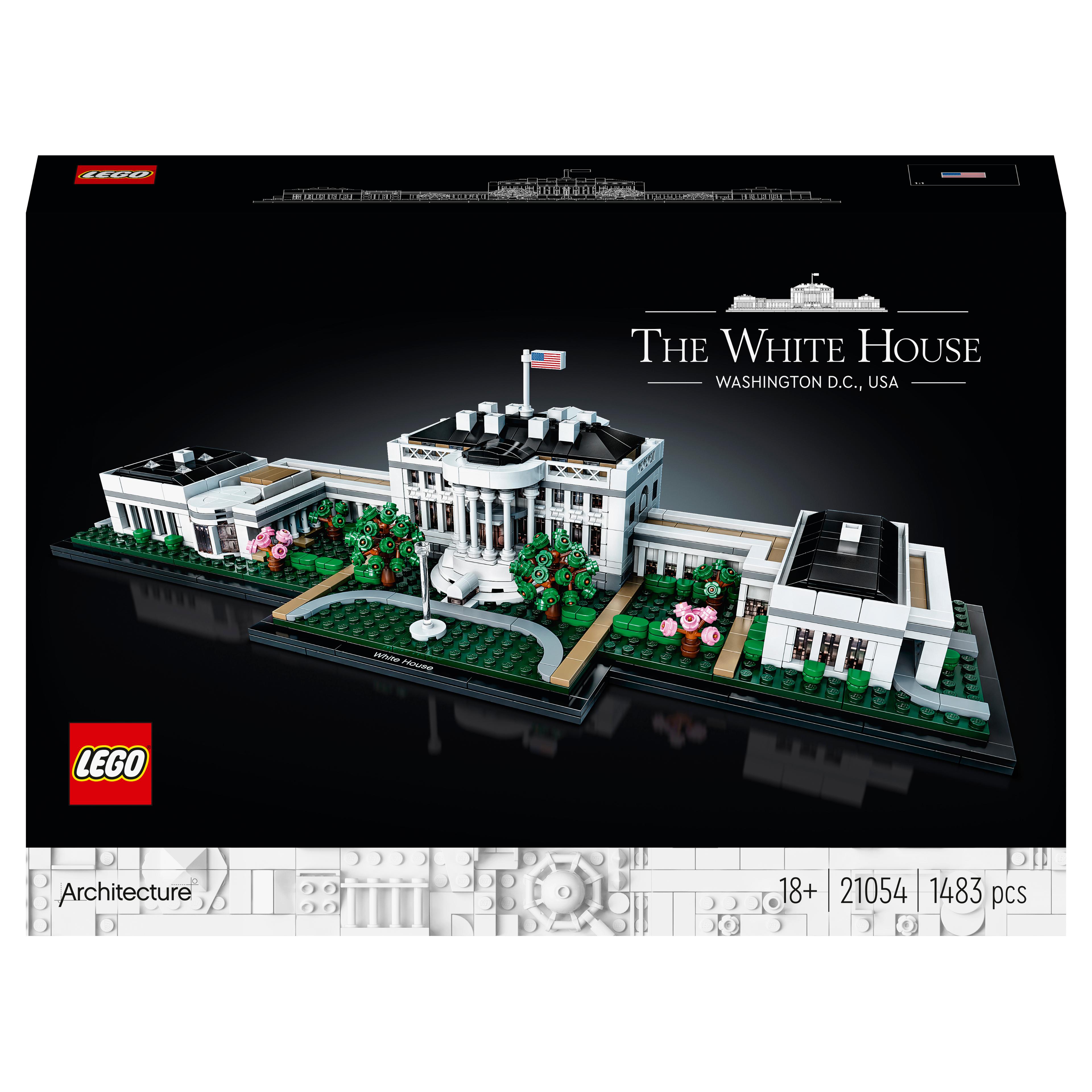 Конструктор LEGO Architecture Белый дом 21054 купить по цене 9999 ₽ в  интернет-магазине Детский мир