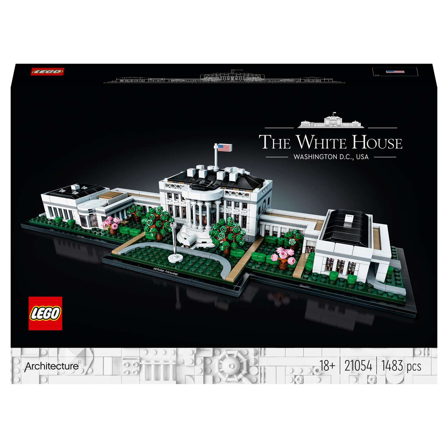 Конструктор LEGO Architecture Белый дом 21054 - фото 2